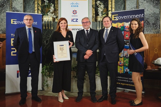 Egovernment The BEST 2025 - 1. místo kategorie krajů