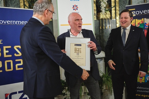 Egovernment The BEST 2025 - 1. místo kategorie měst