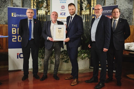 Egovernment The BEST 2025 - 1. místo kategorie měst
