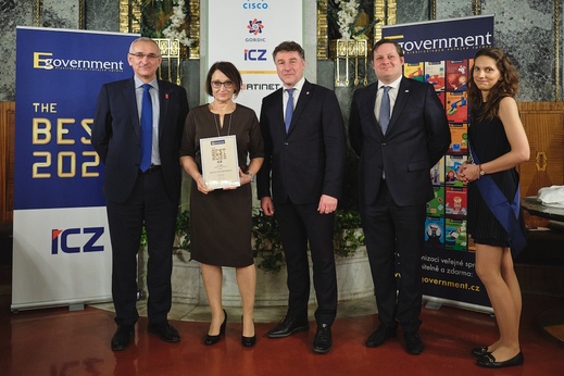 Egovernment The BEST 2025 - 2. místo kategorie krajů