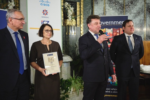 Egovernment The BEST 2025 - 2. místo kategorie krajů