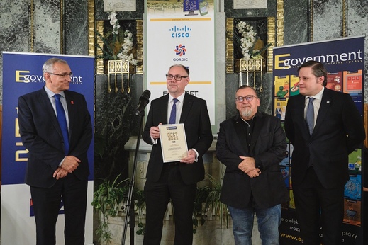 Egovernment The BEST 2025 - 3. místo kategorie obcí