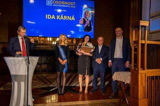 eOSOBNOST EGOVERNMENTU 2026 - 1. místo obce