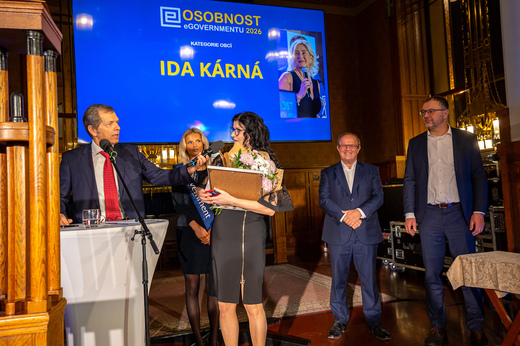 eOSOBNOST EGOVERNMENTU 2026 - 1. místo obce