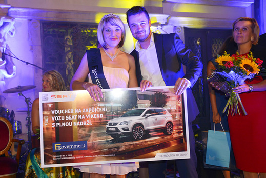MISS EGOVERNMENT 2017 - 1. místo (MICHAELA VYŠEHRADOVÁ)